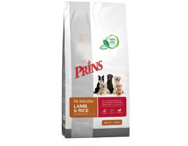 Prins Fit Selection hond Lamb & Rice Hypoallergenic 14 kg - foto 1