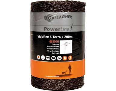 Gallagher Vidoflex 6 Powerline (terra, 200 meter) - foto 1