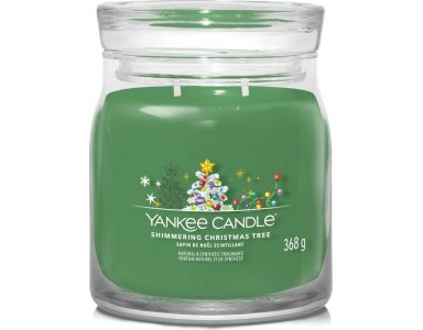 Yankee Candle Shimmering Christmas Tree Signature Medium Jar - foto 1