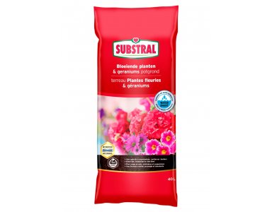 Substral Potgrond Voor Bloeiende Planten & Geraniums 40lt - foto 1