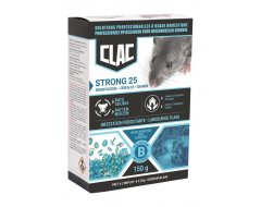 Clac Strong 25 Graan - Ratten- en Muizengif - 6x25gr